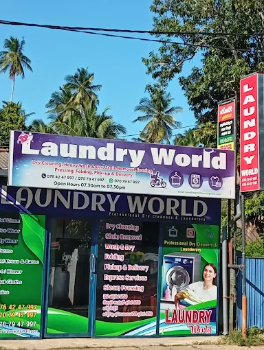 Laundry World storefront